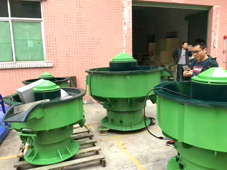 三次元振动研磨机清点中